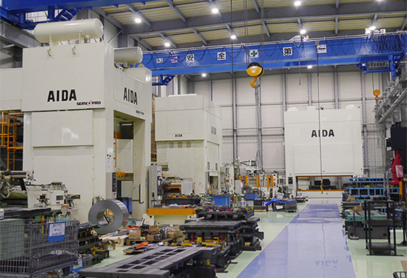 1600ton1000ton,600ton　TRYOUT PRESS MACHINE (AIDA ENGINERING)