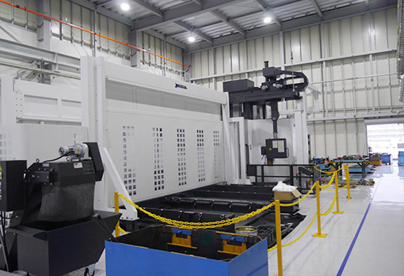 LARGED-SIZED DOUBLED-COLUMN MACHINING CENTERS(5-Sided Applications)