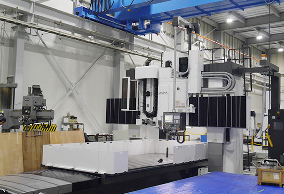 LARGED-SIZED DOUBLED-COLUMN MACHINING CENTERS(OKUMA)