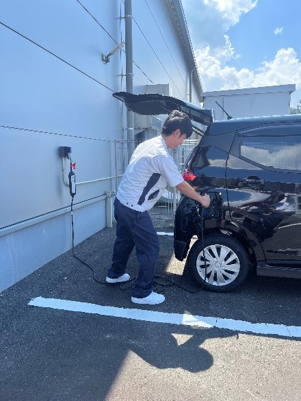 通勤用EV納車式が行われました！